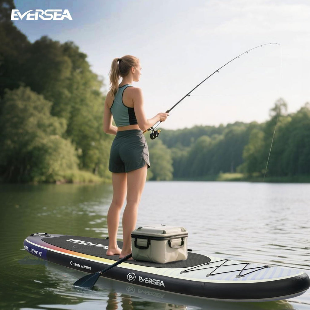 Solar Drift 10' SUP board,Standing Paddle Board,10 ft Inflatable  SUP Board, All-Around Inflatable Paddle Board with SUP Accessories