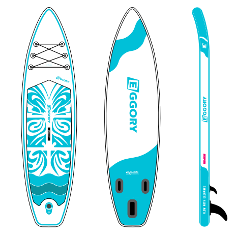 Portable Inflatable Stand Up Paddle Board - Extra Wide Design with Full Accessory Kit for On-the-Go Water Fun