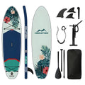 11ft SUP Board | Inflatable Stand Up Paddle Board - Durable Standing Paddleboard for All Water Activities