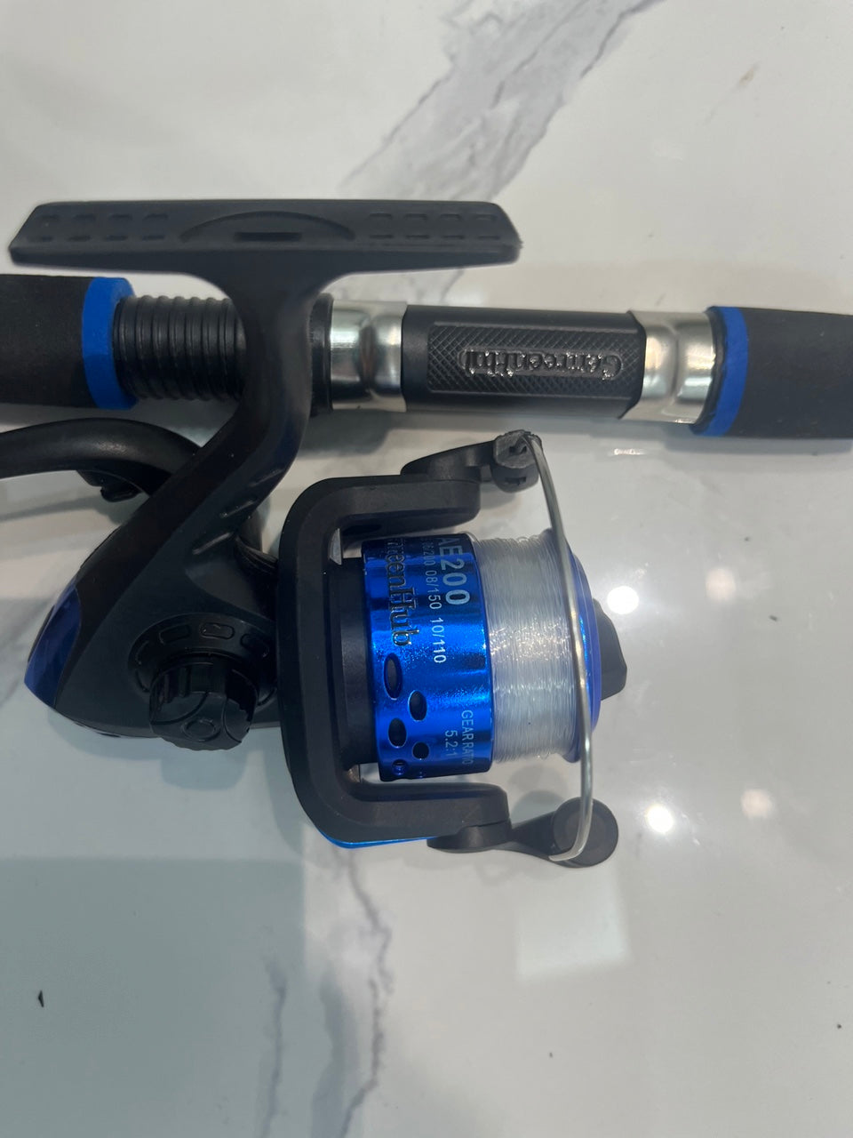 GenreenHub Ultra-Durable Fishing Rod Set - Portable Fishing Rod, Casting Rod, Long Throw Rod, Fiberglass Fishing Rod