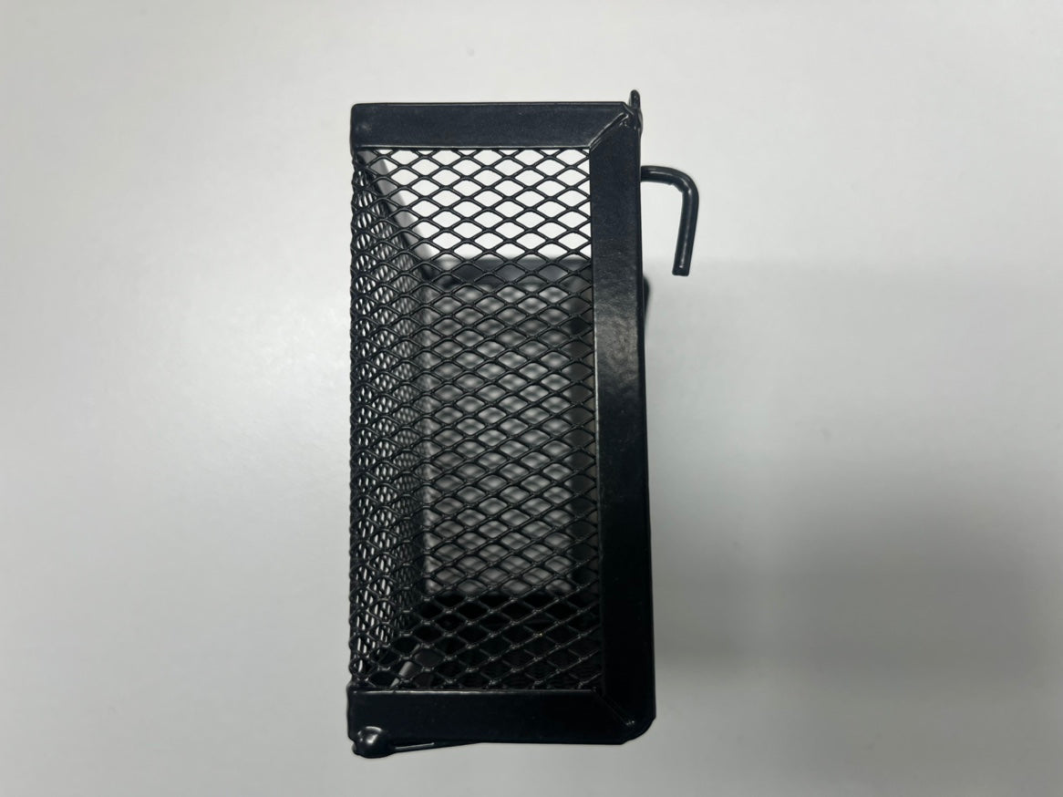 Genreenhub Storage Rack - Fitness Equipment Basket with Slots for Storing Badminton Rackets - Mobile Storage Shelf