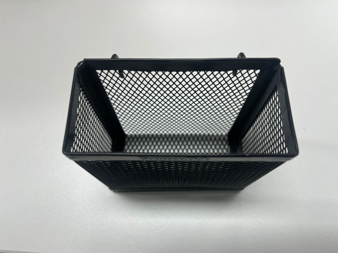 Genreenhub Storage Rack - Fitness Equipment Basket with Slots for Storing Badminton Rackets - Mobile Storage Shelf