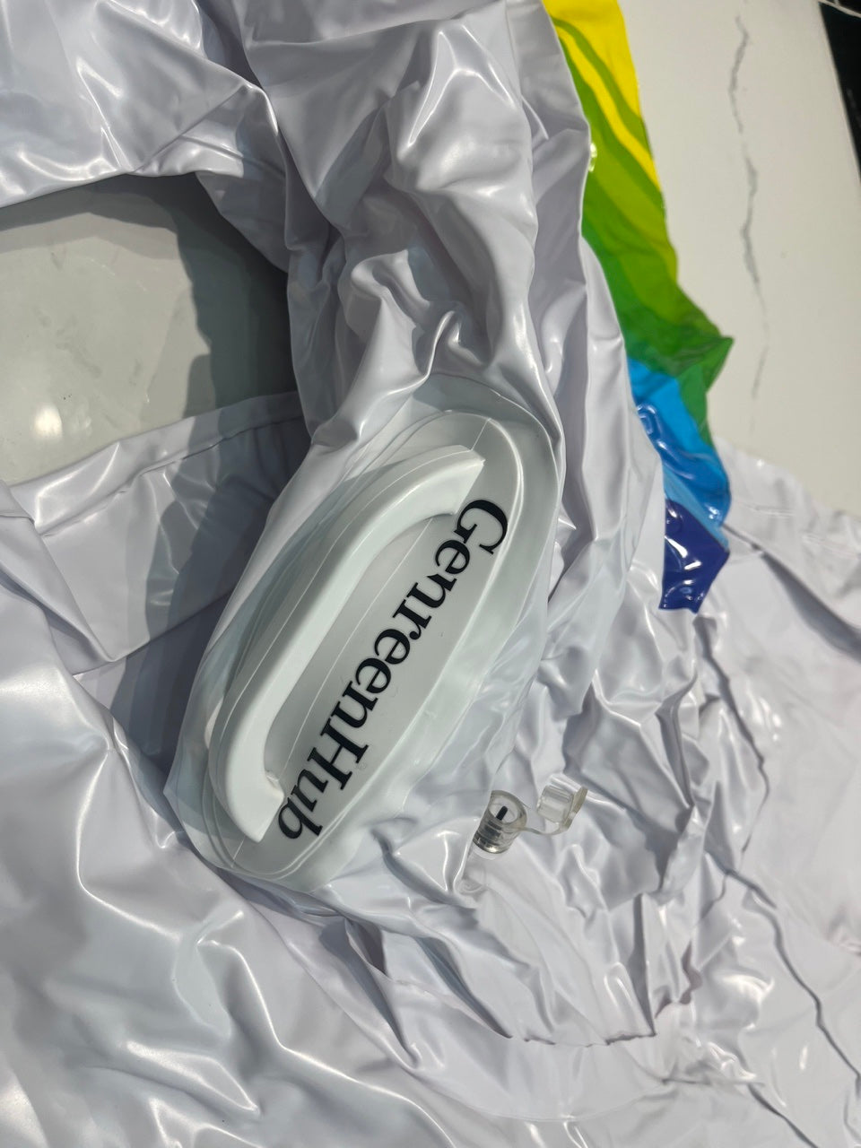 GenreenHub Inflatable Pool Float, Water Floaty Lake Lounge Tanning Floats Beach Party Toys