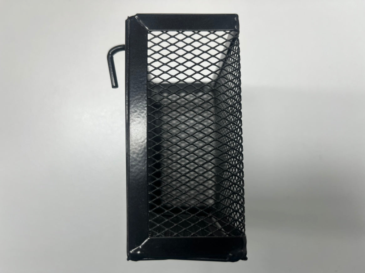 Genreenhub Storage Rack - Fitness Equipment Basket with Slots for Storing Badminton Rackets - Mobile Storage Shelf