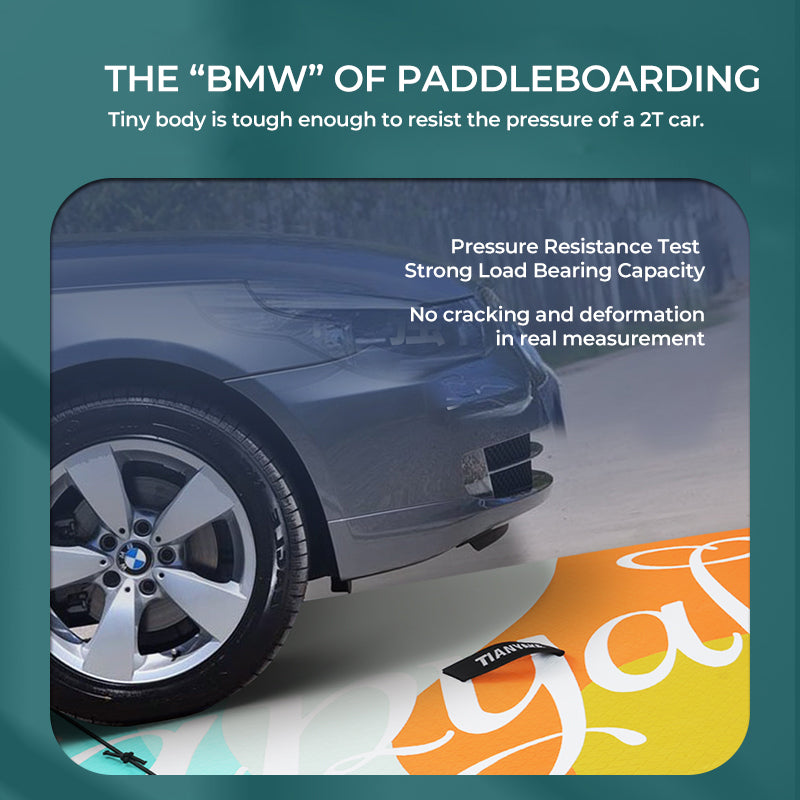 11' SUP Board,All-Around Pro paddle board,blue &red Giant Wave Paddle board