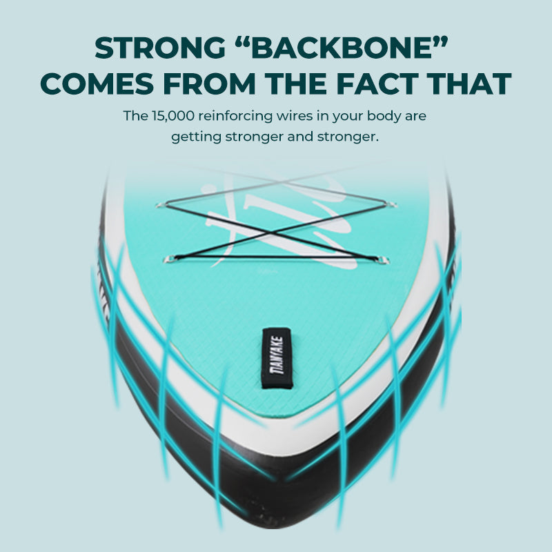 11' SUP Board,All-Around Pro paddle board,blue&green Paddle board